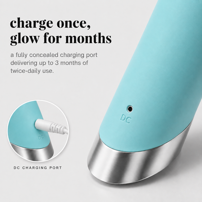 DeepGlow™ Sonic Facial Cleansing + Heating Brush with ThermaSonic Technology™
