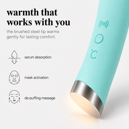 DeepGlow™ Sonic Facial Cleansing + Heating Brush with ThermaSonic Technology™