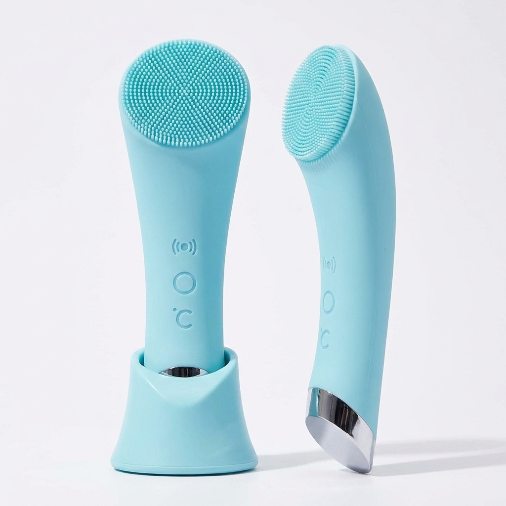 DeepGlow™ Sonic Facial Cleansing + Heating Brush with ThermaSonic Technology™