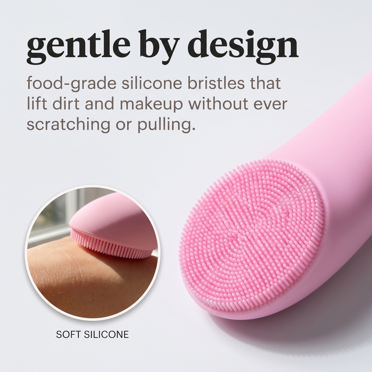 DeepGlow™ Sonic Facial Cleansing + Heating Brush with ThermaSonic Technology™